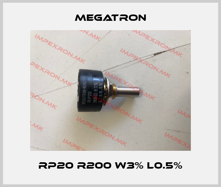 Megatron-RP20 R200 W3% L0.5%price