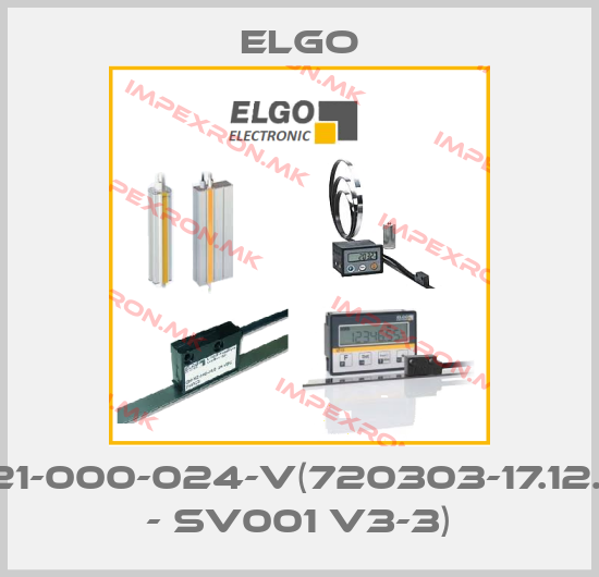 Elgo-99521-000-024-V(720303-17.12.2001 - SV001 V3-3)price