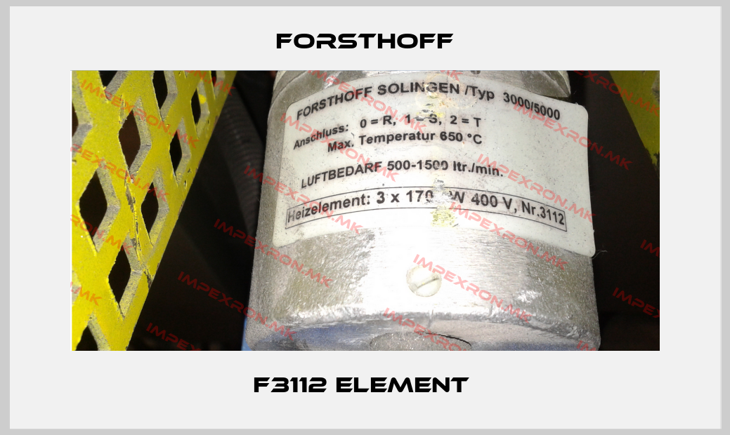 Forsthoff-F3112 Element price