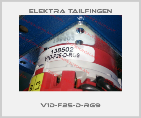 Elektra Tailfingen-V1D-F25-D-RG9price