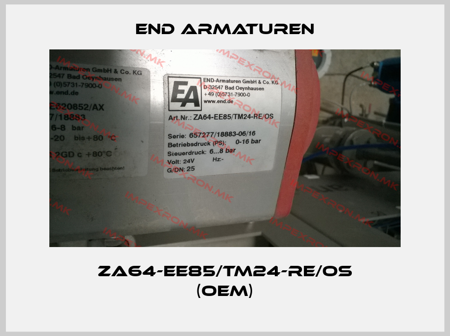 End Armaturen-ZA64-EE85/TM24-RE/OS (OEM)price