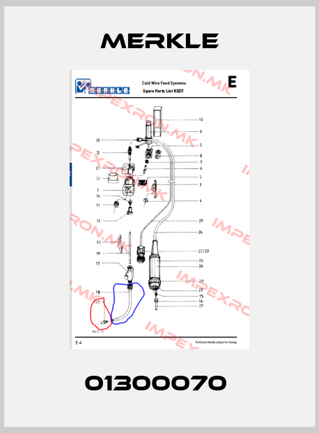 Merkle-01300070 price