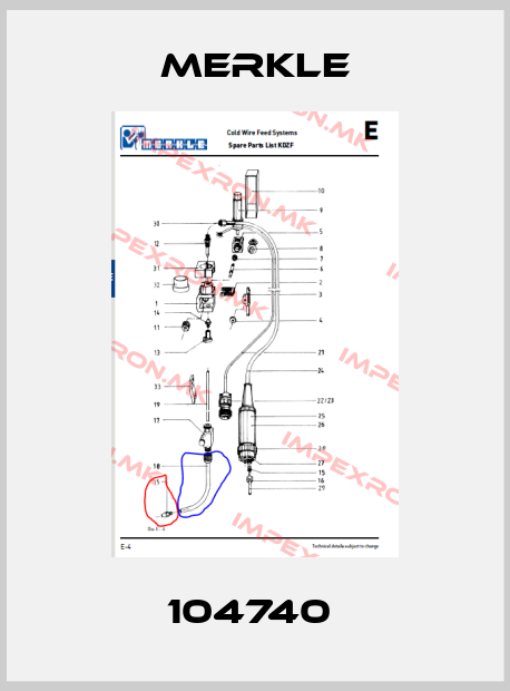 Merkle-104740 price