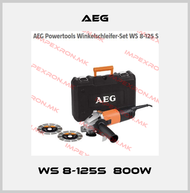 AEG-WS 8-125S  800Wprice