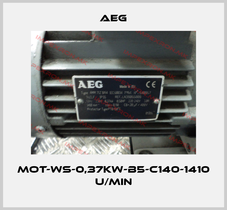 AEG-MOT-WS-0,37KW-B5-C140-1410 U/minprice