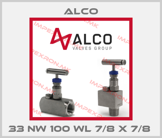 Alco-33 NW 100 WL 7/8 x 7/8 price