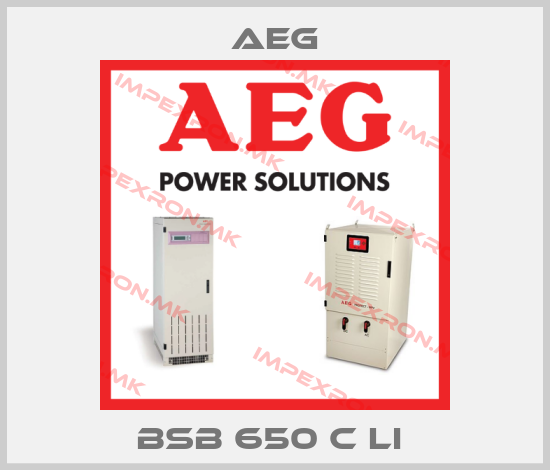 AEG-BSB 650 C LI price