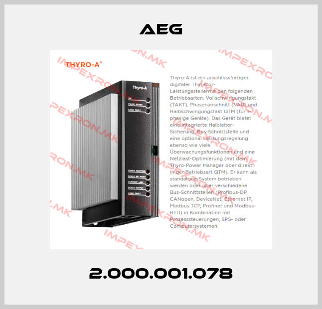 AEG-2.000.001.078price