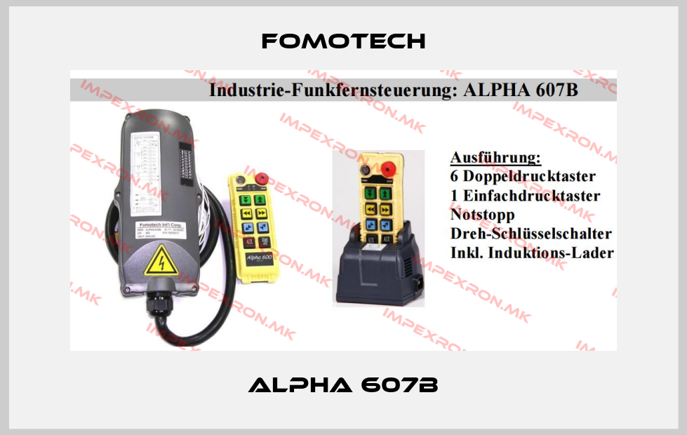 Fomotech-ALPHA 607Bprice