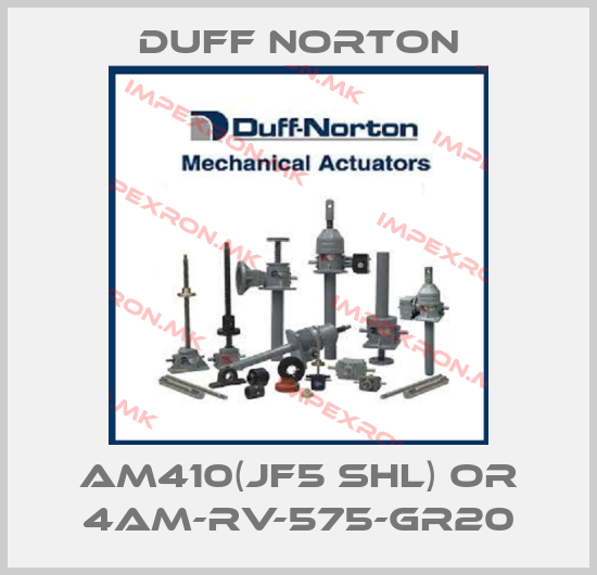 Duff Norton-AM410(JF5 SHL) OR 4AM-RV-575-GR20price