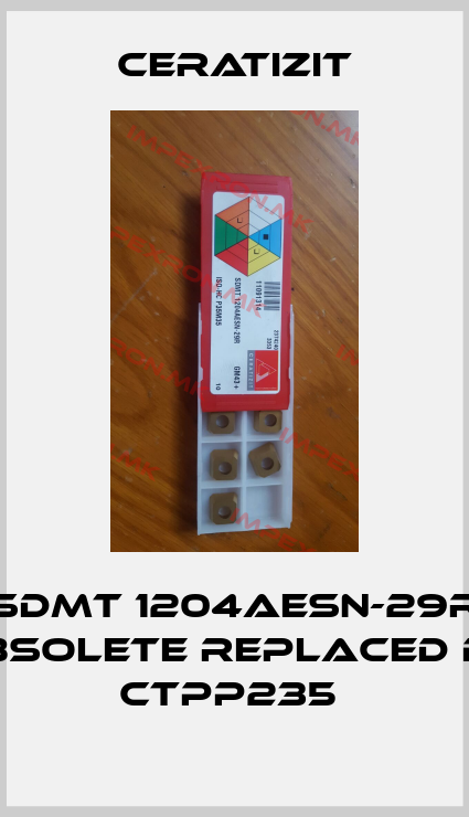 Ceratizit-SDMT 1204AESN-29R obsolete replaced by CTPP235 price