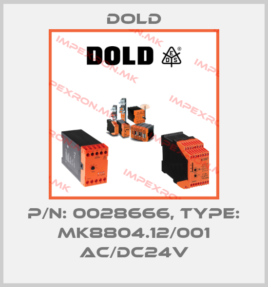 Dold-p/n: 0028666, Type: MK8804.12/001 AC/DC24Vprice