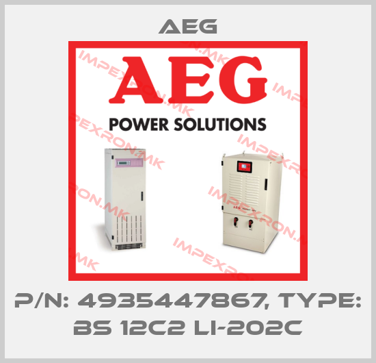 AEG-P/N: 4935447867, Type: BS 12C2 Li-202Cprice