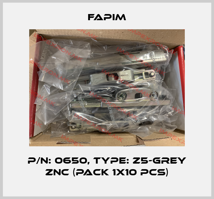 Fapim-P/N: 0650, Type: Z5-GREY ZNC (pack 1x10 pcs)price