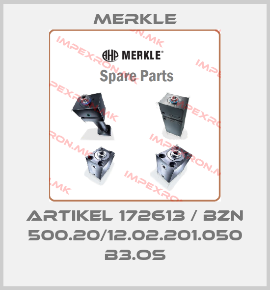 Merkle-ARTIKEL 172613 / BZN 500.20/12.02.201.050 B3.OSprice