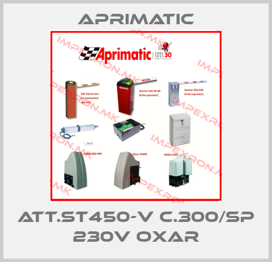 Aprimatic-ATT.ST450-V C.300/SP 230V OXARprice