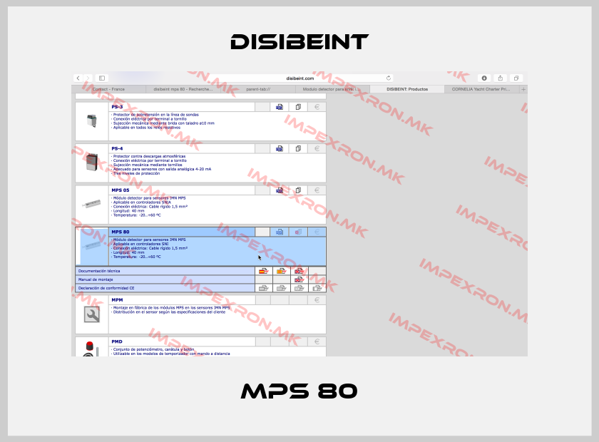 Disibeint-MPS 80price