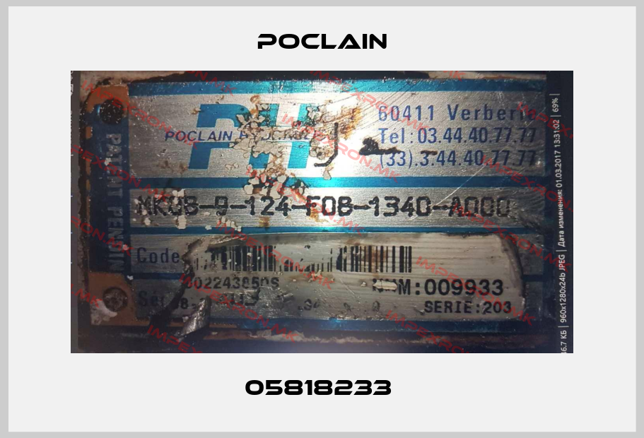 Poclain-05818233 price