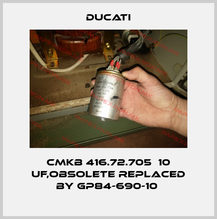 Ducati-CMKB 416.72.705  10 uF,obsolete replaced by GP84-690-10 price