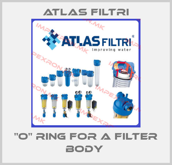 Atlas Filtri-"O" ring for a filter body price