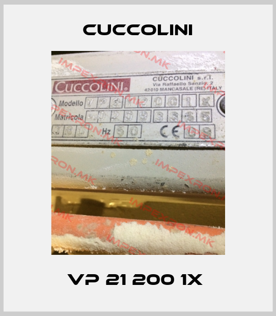 Cuccolini-VP 21 200 1X price