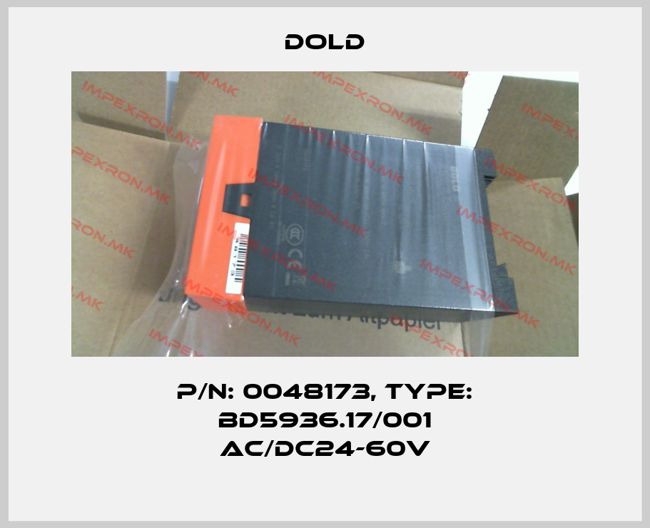 Dold-p/n: 0048173, Type: BD5936.17/001 AC/DC24-60Vprice