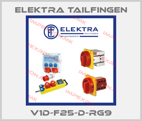 Elektra Tailfingen-V1D-F25-D-RG9price