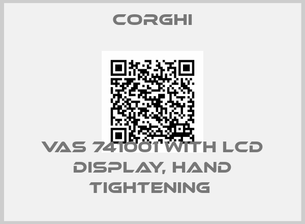 Corghi-VAS 741001 with LCD display, hand tightening price