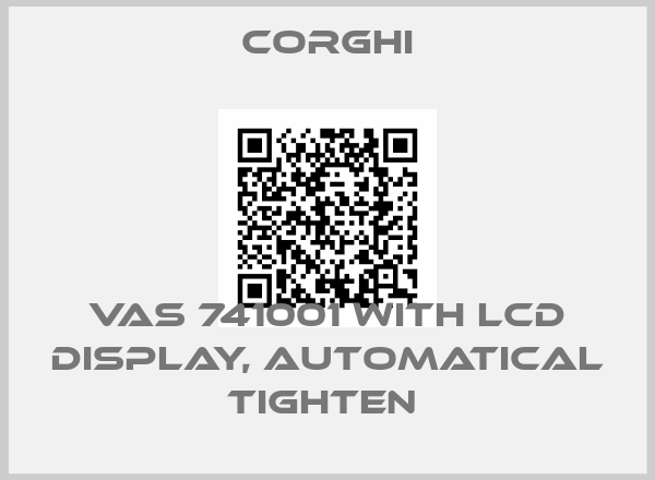 Corghi-VAS 741001 with LCD display, automatical tighten price