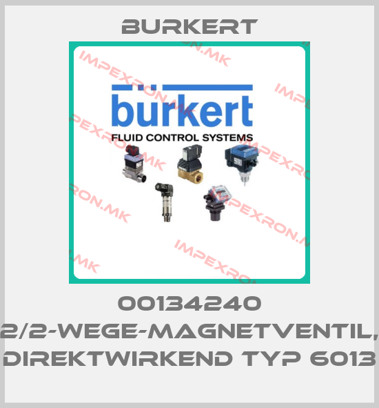 Burkert-00134240 2/2-WEGE-MAGNETVENTIL, DIREKTWIRKEND TYP 6013price