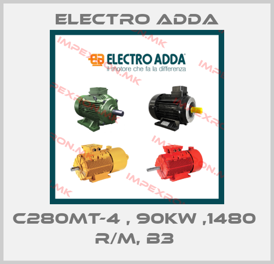 Electro Adda-C280MT-4 , 90KW ,1480  R/M, B3 price