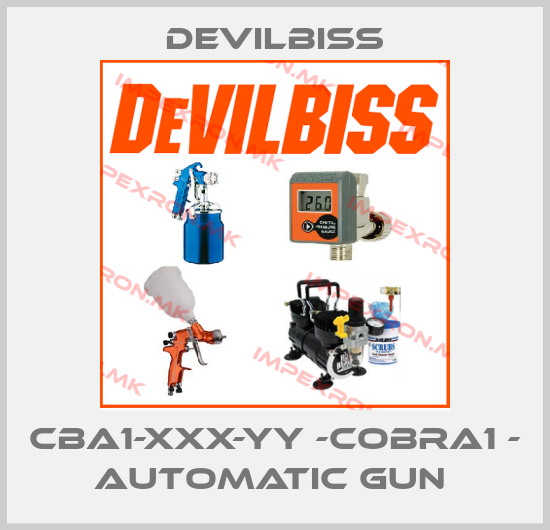 Devilbiss-CBA1-XXX-YY -COBRA1 - AUTOMATIC GUN price