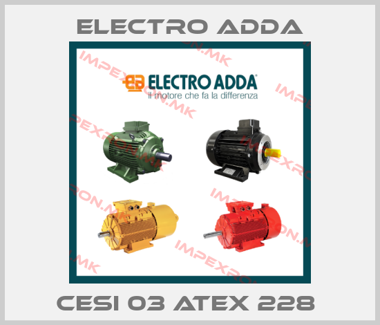 Electro Adda-CESI 03 ATEX 228 price