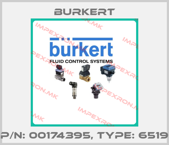 Burkert-p/n: 00174395, Type: 6519price