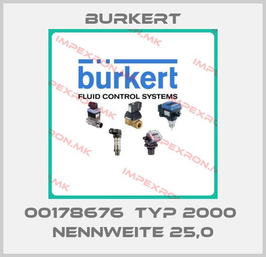 Burkert-00178676  TYP 2000  NENNWEITE 25,0price