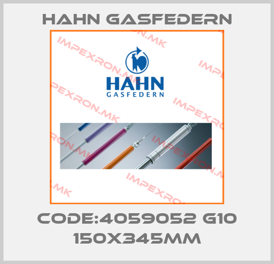 Hahn Gasfedern Europe