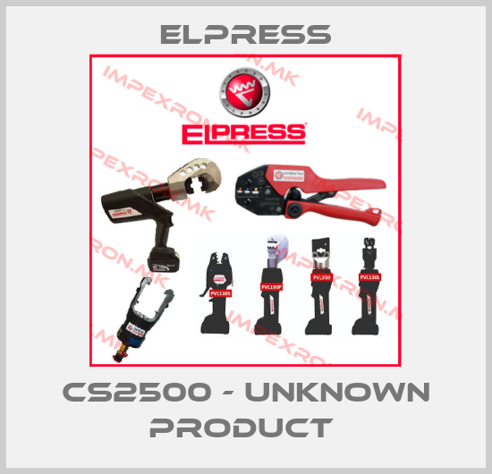 Elpress-CS2500 - unknown product price