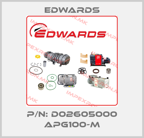 Edwards-P/N: D02605000 APG100-Mprice