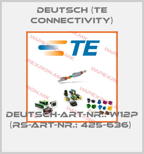 Deutsch (TE Connectivity)-Deutsch-Art-Nr.: W12P (RS-Art-Nr.: 425-636) price