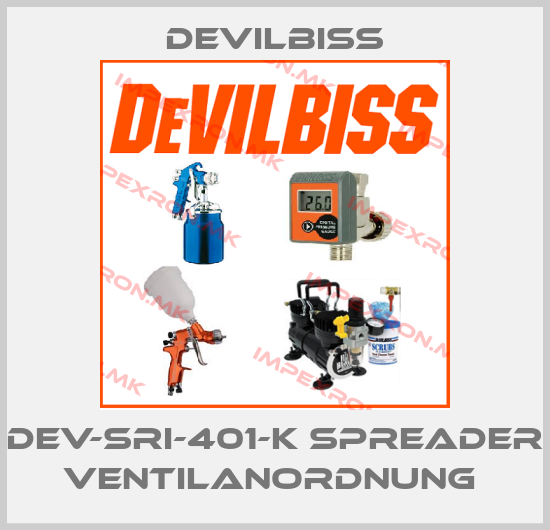 Devilbiss-DEV-SRI-401-K SPREADER VENTILANORDNUNG price