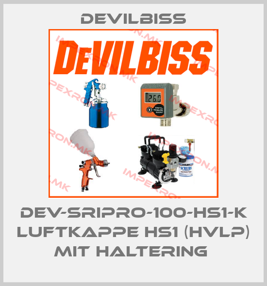 Devilbiss-DEV-SRIPRO-100-HS1-K LUFTKAPPE HS1 (HVLP) MIT HALTERING price