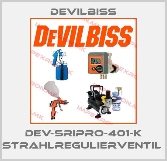 Devilbiss-DEV-SRIPRO-401-K STRAHLREGULIERVENTIL price