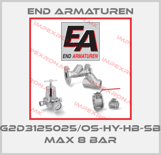 End Armaturen-DG2D3125025/OS-HY-HB-SBR max 8 barprice