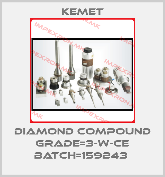 Kemet-DIAMOND COMPOUND GRADE=3-W-CE BATCH=159243 price