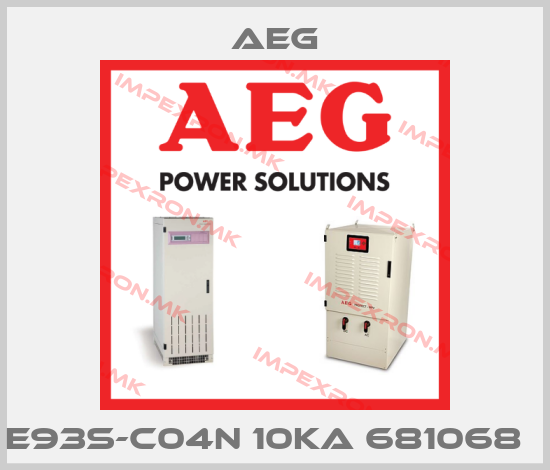 AEG-E93S-C04N 10KA 681068  price