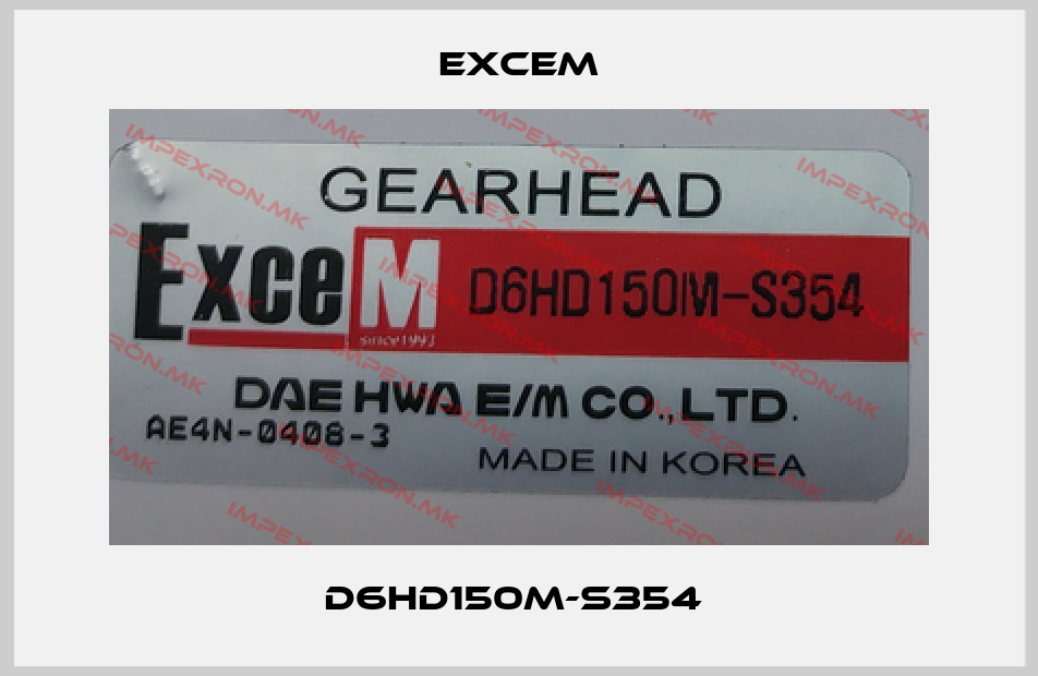 Excem-D6HD150M-S354 price