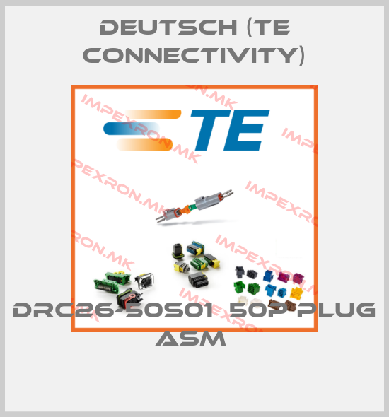 Deutsch (TE Connectivity)-DRC26-50S01  50P PLUG ASM price