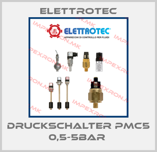 Elettrotec-DRUCKSCHALTER PMC5 0,5-5BAR price