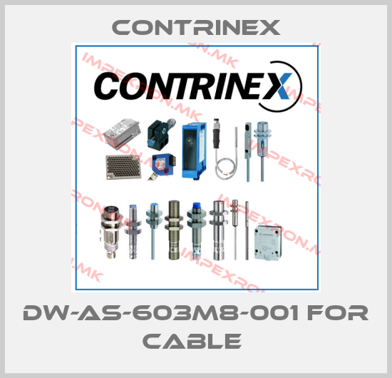 Contrinex-DW-AS-603M8-001 FOR CABLE price