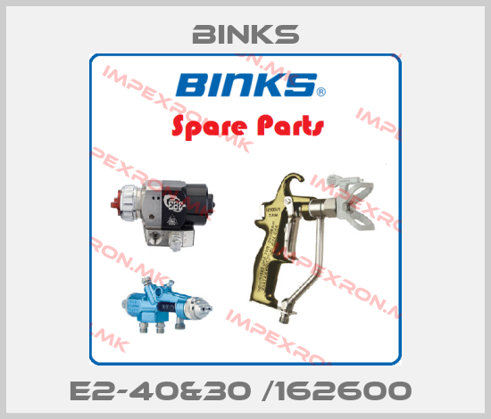 Binks-E2-40&30 /162600 price